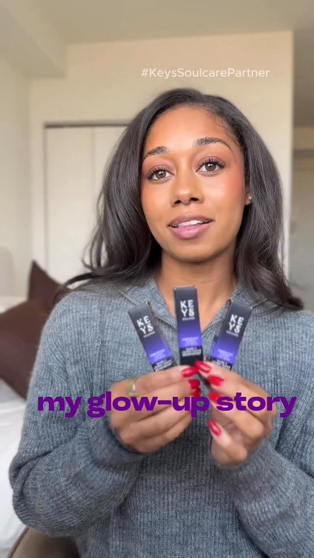 Instagram post by @lesalfred for Keys Soulcare. Caption reads: #KeysSoulcarePartner Two years ago, I made the....