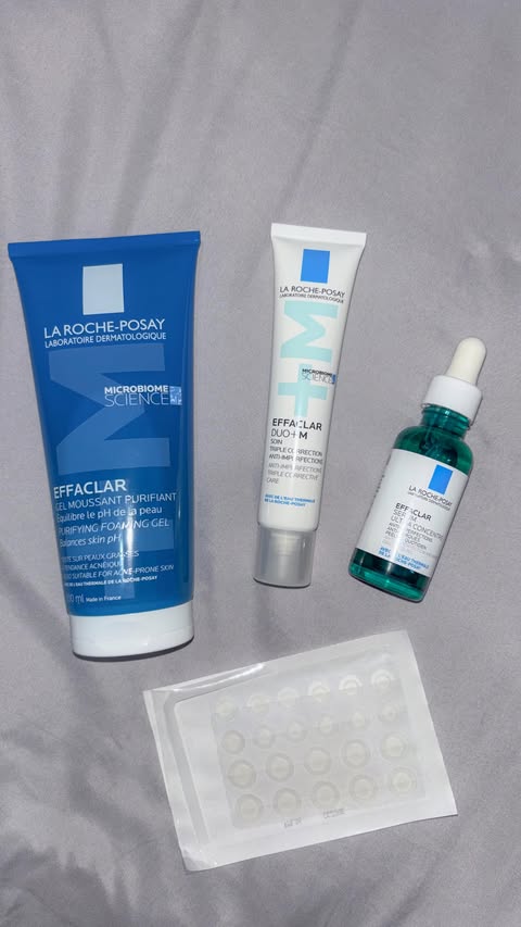 Instagram post by @titania.febriyantii for La Roche-Posay. Caption reads: ✨My Top 4 Beauty & Care MVPs✨

Skincare Routine....