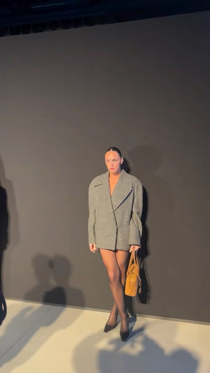 Instagram post by @belpriestley for Stella McCartney. Caption reads: Such a beautiful show @stellamccartney.