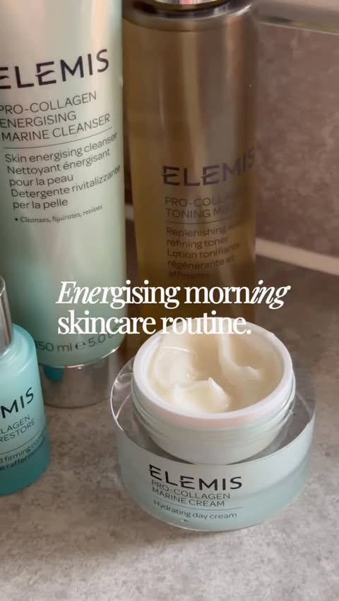 Instagram post by @lauraloumakeup for ELEMIS. Caption reads: [...] & restoring collection from our faves....