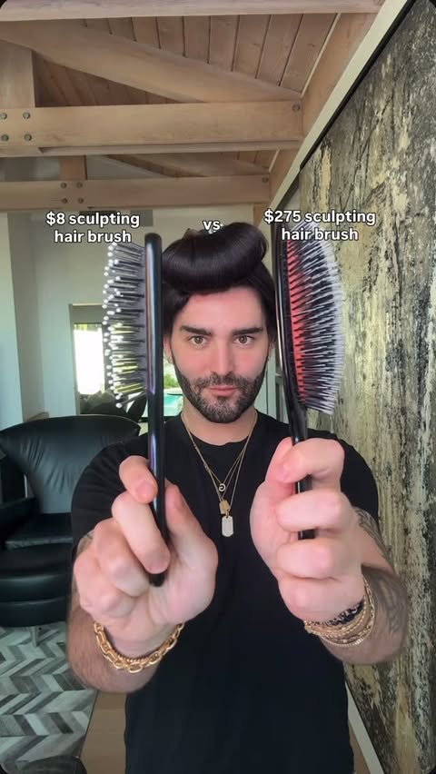Instagram post by @mattloveshair for Paul Mitchell. Caption reads: if u have been coveting the most ✨elite✨ brush on....