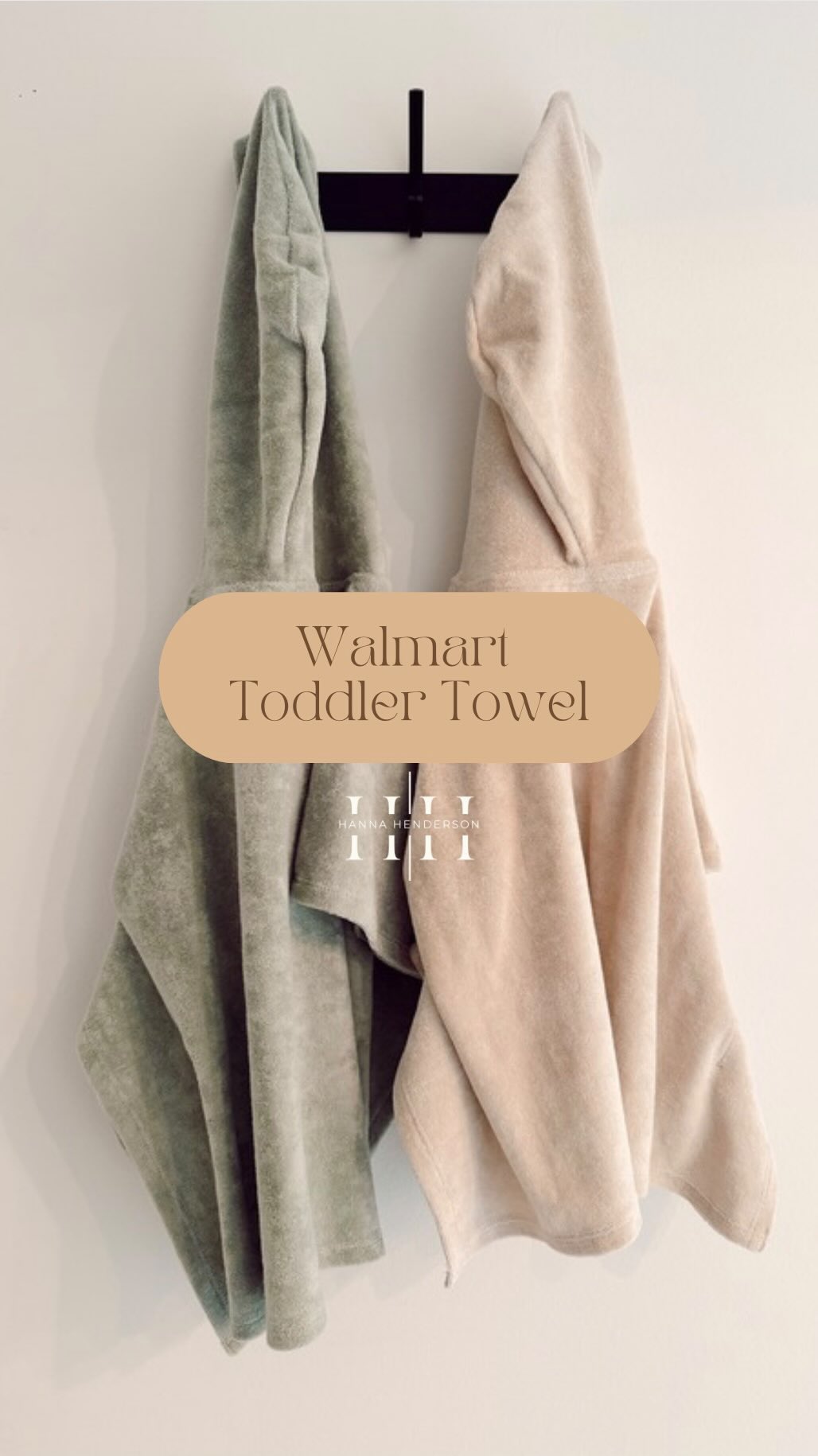 Instagram post by @hannaehenderson for Gerber Childrenswear. Caption reads: Comment “TODDLER FIND” to get the link to both....