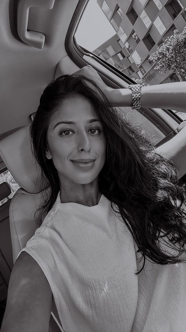 Instagram post by @nicolemehta for StriVectin. Caption reads: taking care of your skin properly under makeup?....