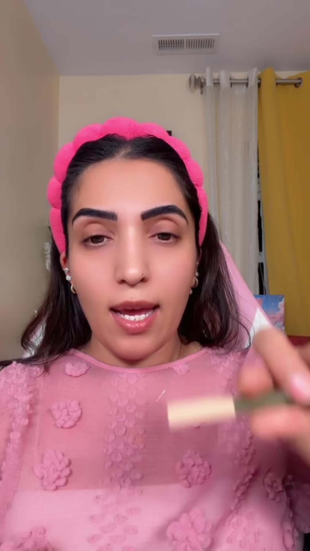TikTok post by @glowglamwithshugufa for Rephr. Caption reads: [...] @Huda Beauty @hudabeautyshop @rephr @James....