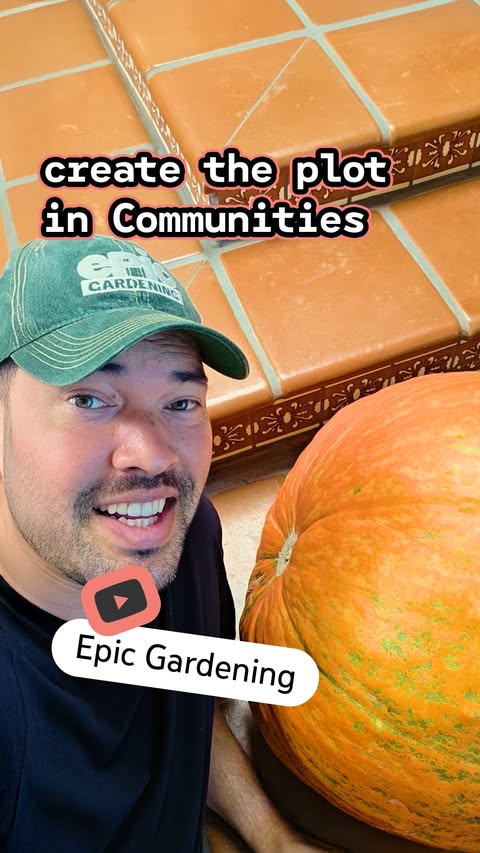 Instagram post by @youtubecreators for Epic Gardening. Caption reads: [...] it started with a mix-up in @epicgardening’s....