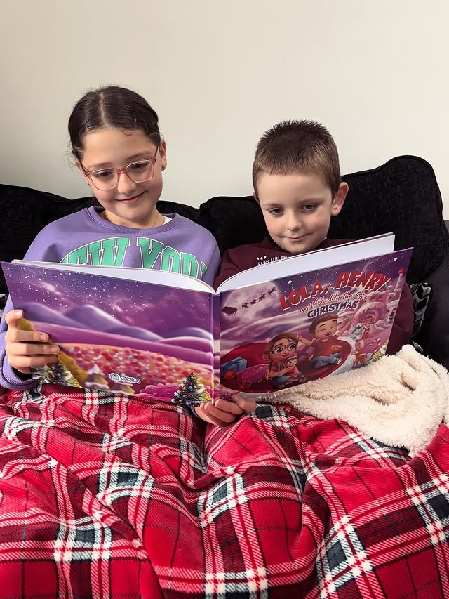 Instagram post by @kellylmetcalf for StoryBug. Caption reads: [...] them and their Elf?! 
These books from....