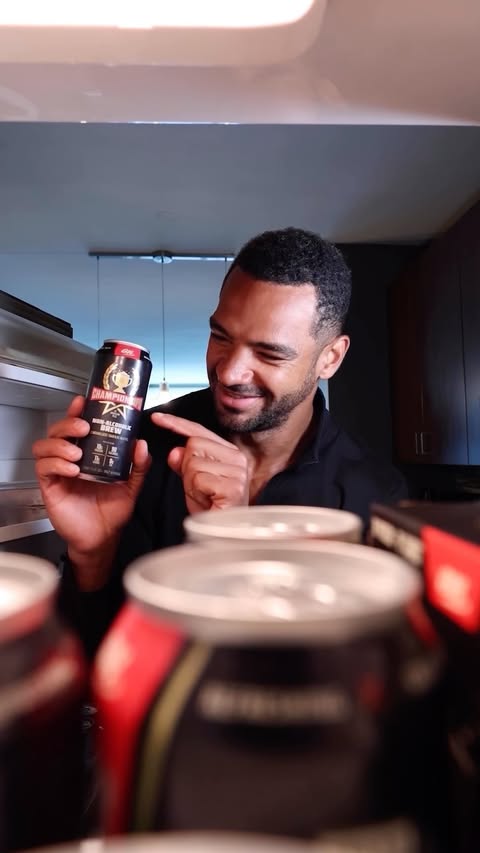 Instagram post by @clayharbs82 for Optimum Nutrition. Caption reads: [...] Available for a limited time at....