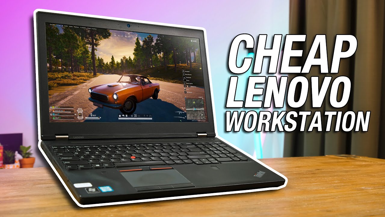 YouTube post by @psivewri for Ulefone. Caption reads: I Bought A Cheap Lenovo P50 Workstation! Should....