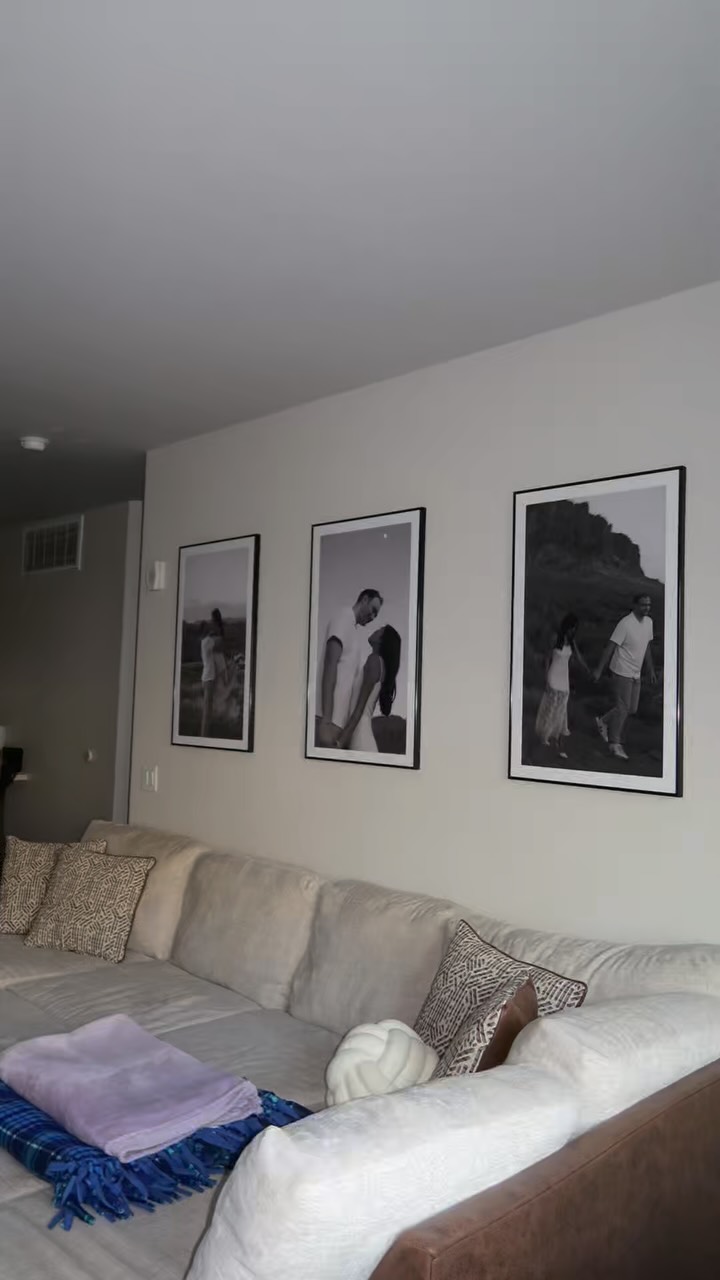 Instagram post by @theashleygreenlee for Frame It Easy. Caption reads: these are so perfect....