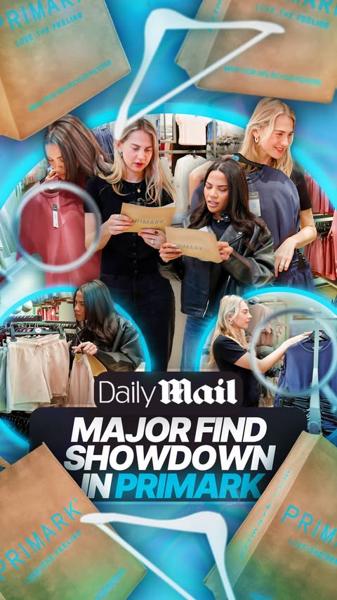 Instagram post by @dailymailuk for Primark. Caption reads: It’s dropped! Another Major Find is here....