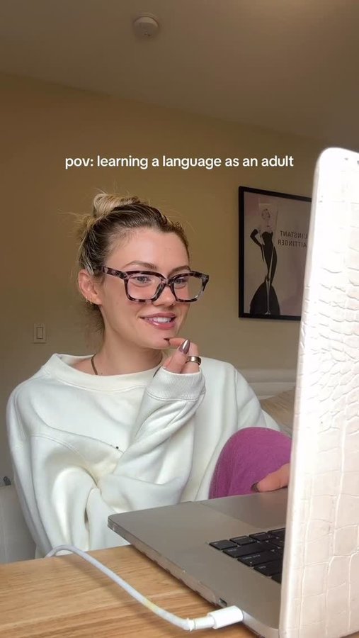 Instagram post by @itsbrookeelle for Preply. Caption reads: this is so vulnerable for me to post omg but yolo....