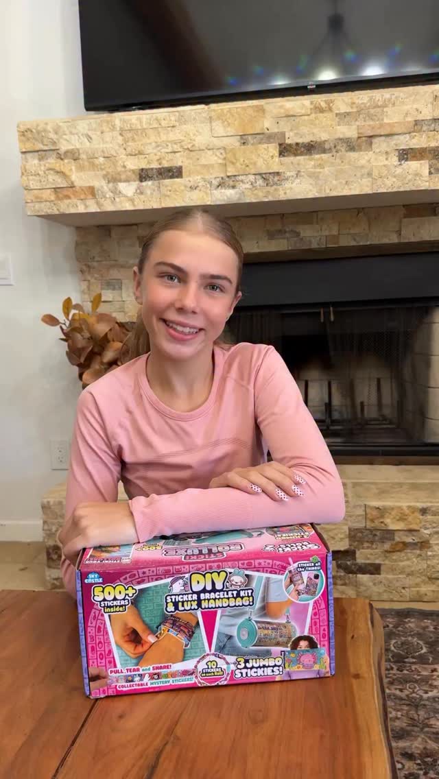 Instagram post by an influencer for Carve Communications. Caption reads: ✨Unboxing the ultimate crafting kit!✨ The Sticki....