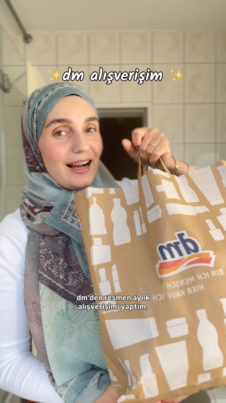 Instagram post by @ebrusonardagli for dmBio. Caption reads: Bir sonraki videoda dm favori cilt bakım ürünlerim....