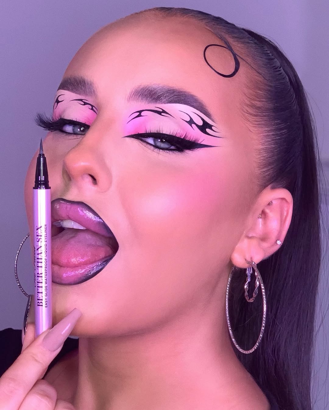 Instagram post by @jennseren for – Jordana Ticia. Caption reads: @toofacedlovestheuk weren’t lying when they named....