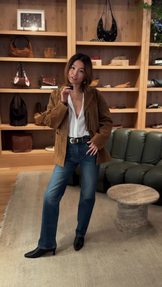 Instagram post by @_yanyanchan for Madewell. Caption reads: There’s a feeling you get when you find your new....