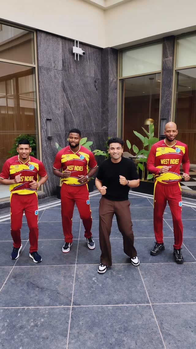 Instagram post by @albert.ajay06 for ICC T20 World Cup. Caption reads: World Cup hits everyone differently. Calm outside.....