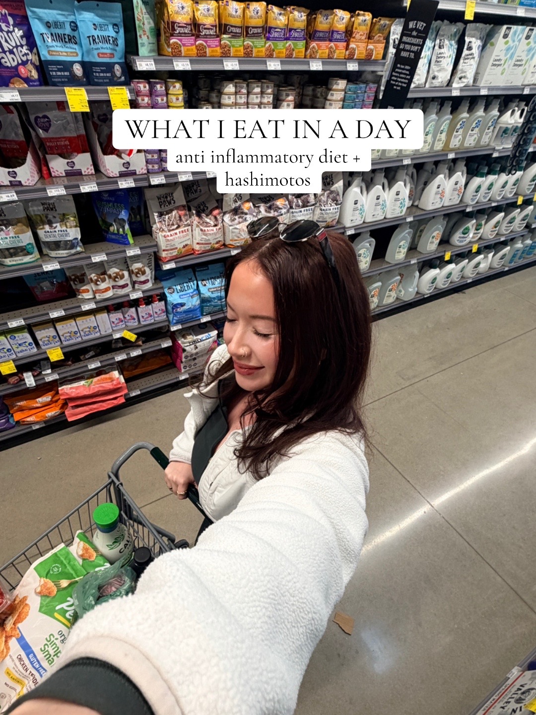 TikTok post by @ninabucksner for Siete Foods. Caption reads: [...] #figpartner @Boulder Canyon @Siete Foods....