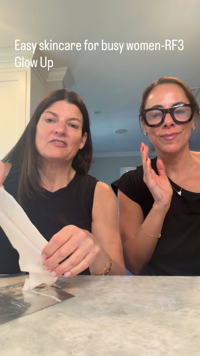Instagram post by @jenn_and_mel for AMIRO Official. Caption reads: #TeacherLunch #SelfCare #RF3Turbo #BeautyRoutine....
