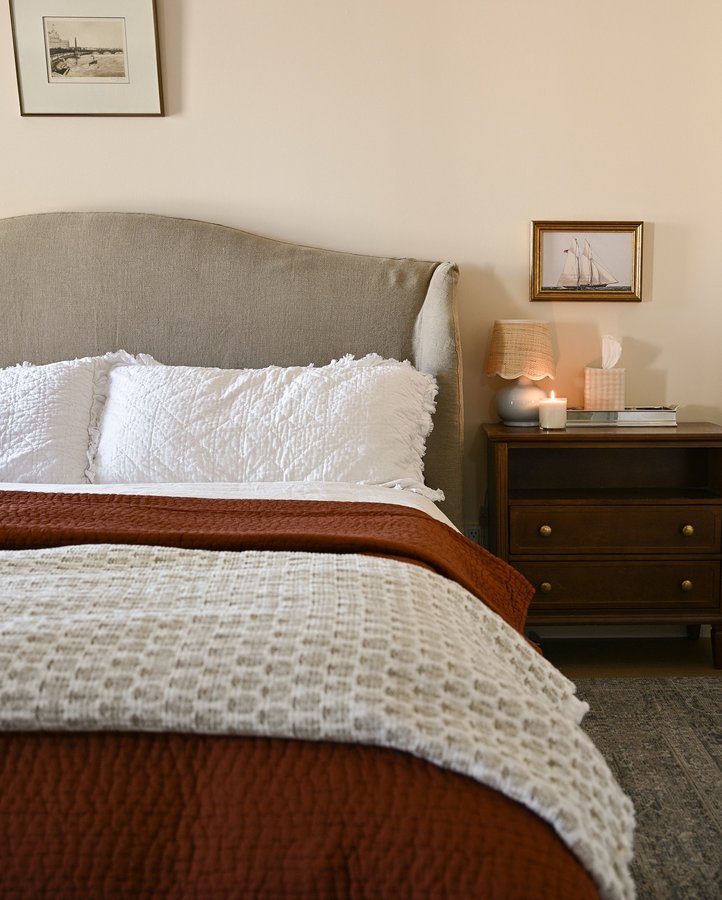 Instagram post by @megangieber for Garnet Hill. Caption reads: [...] are giving all the fall vibes 🍂 #ad....