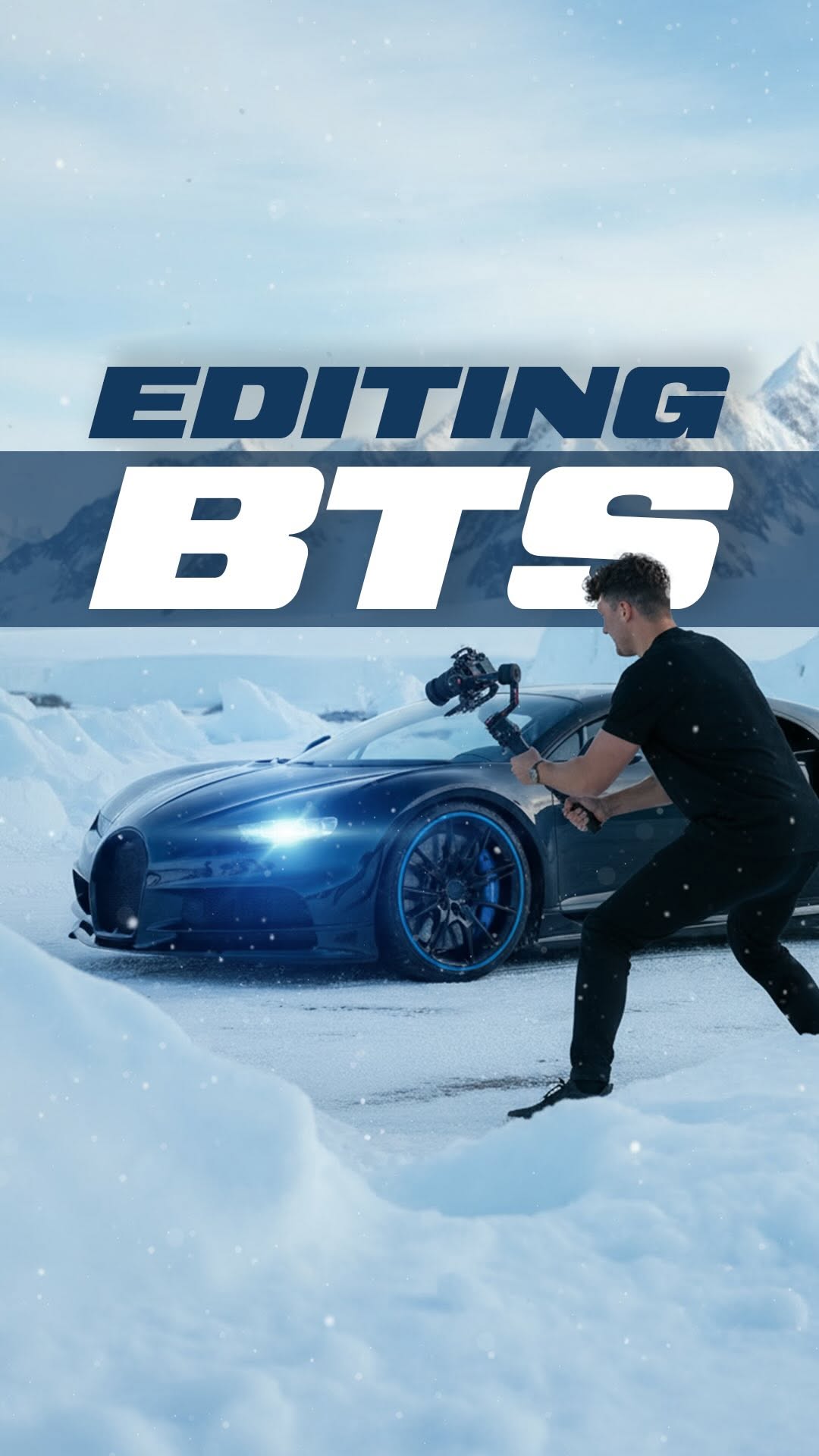 Instagram post by @keanu.visuals for Freepik. Caption reads: Behind the Scenes!⚡️

I wanted to share a....