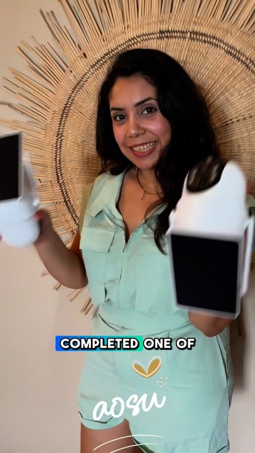 Instagram post by @cansuarden for Aosu Life. Caption reads: 💫 Upgrade Your Home Security with aosu 🚀🔒”

You....