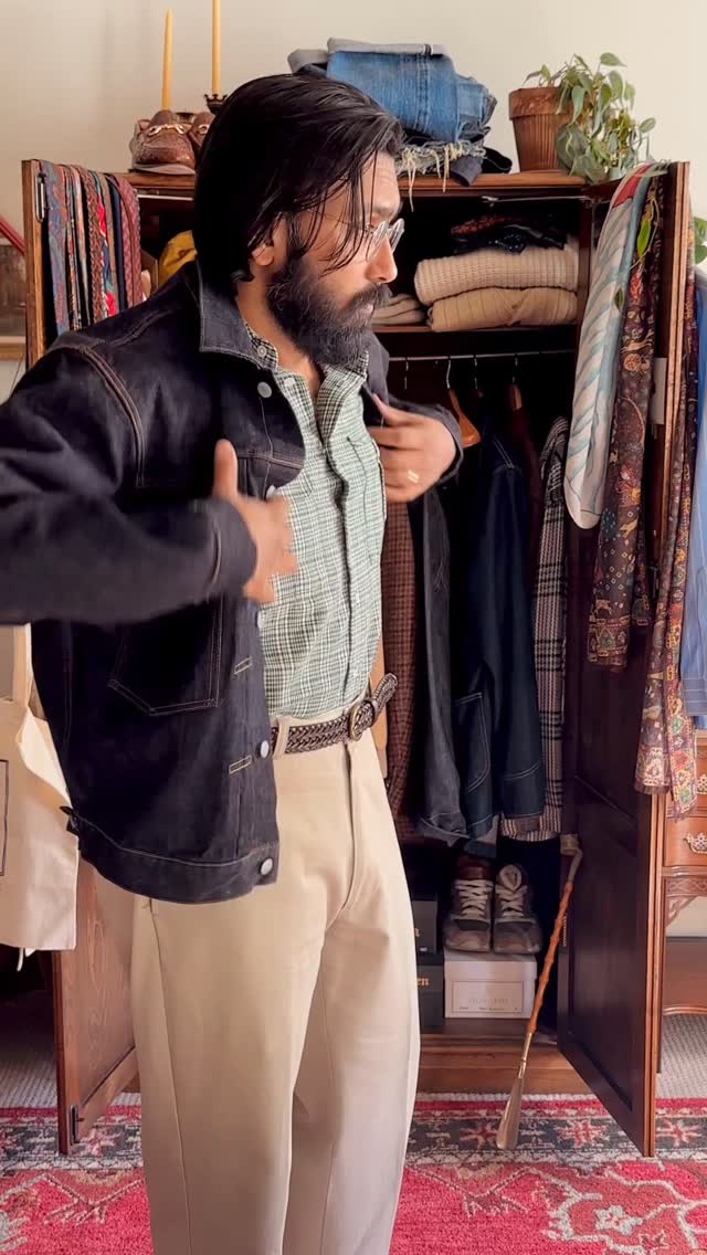 Instagram post by @harandoesthings for Brooks Brothers. Caption reads: I had to run it back with this audio because it’s....