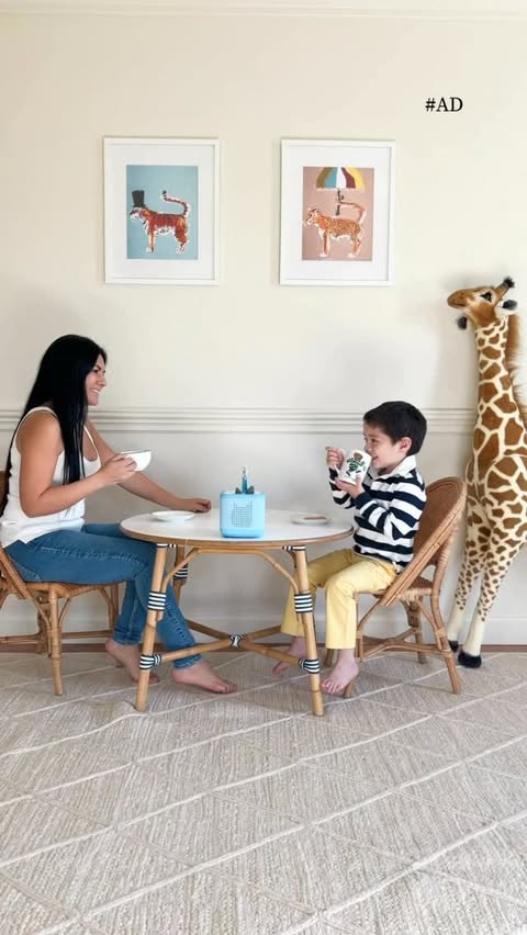 Instagram post by @anaperu__ for tonies. Caption reads: [...] to keep Jason engaged — and the new....