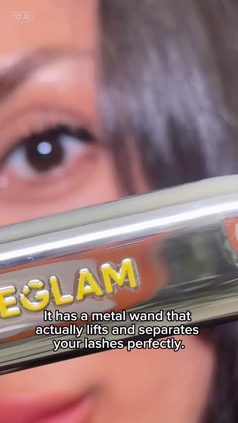 Instagram post by @goksjournal for SHEGLAM. Caption reads: SHEGLAM Iron Mascara: rewriting the rules of....