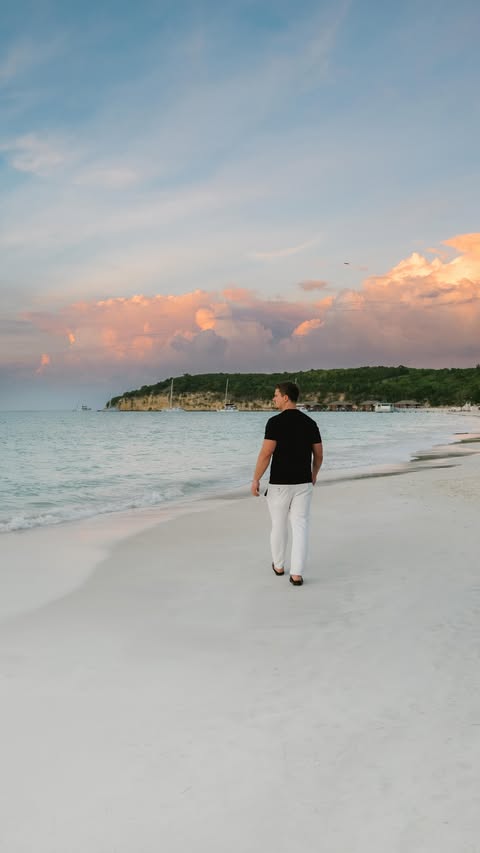 Instagram post by @lawrencewalton_ for Sandals Resorts. Caption reads: [...] to be experienced! @sandals_uk....