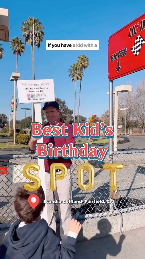 Instagram post by @bayarea.moms for Gel Blaster. Caption reads: [...] Boats, Laser Tag, Battings Cages and Gel....