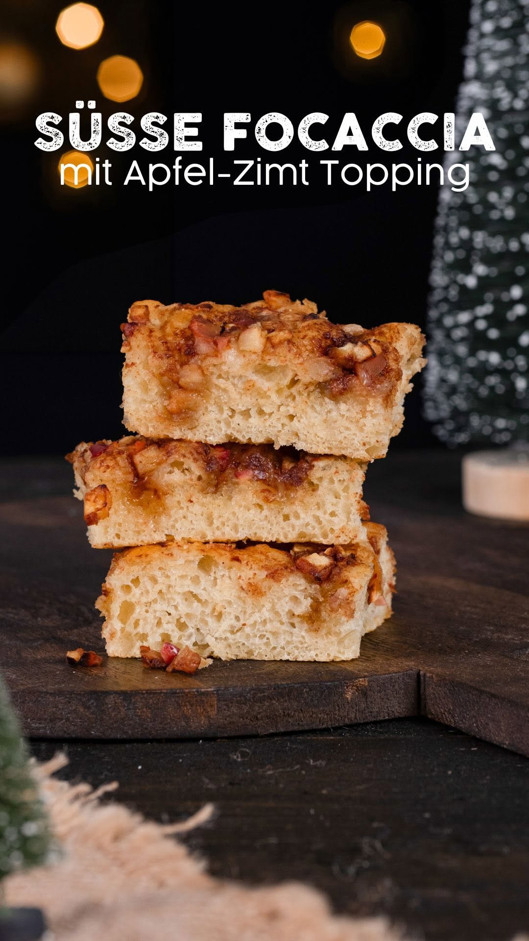 Instagram post by @habeichselbstgemacht for Bosch Home DE. Caption reads: ᴬⁿᶻᵉⁱᵍᵉ Diese süße Focaccia ist für alle, die....