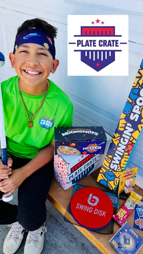 Instagram post by @renee_the_baseball_mom for Plate Crate. Caption reads: [...] some CRUNCH TIME with my friends from....
