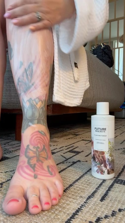 Instagram post by @kellyrosesarno for Future Society. Caption reads: [...] for yourself with some pampering by....