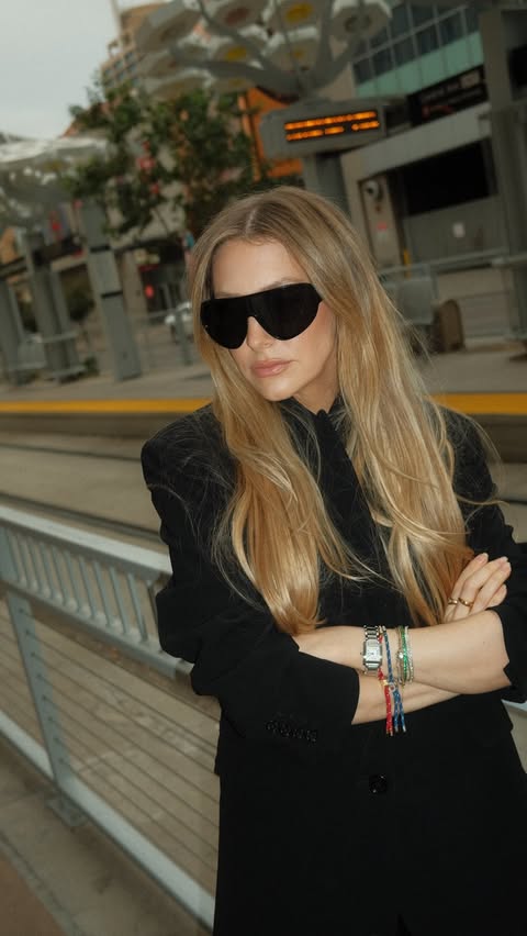 Instagram post by @kkatie.ccasper for Afterpay. Caption reads: [...] styles and pay over time with @afterpayusa....