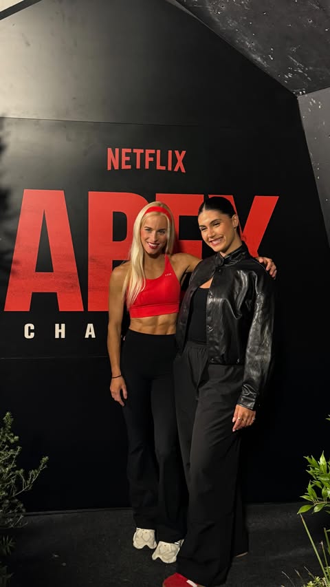 Instagram post by @anna.davey for Netflix Australia & NZ. Caption reads: #ad I co-hosted a NETFLIX event to support the....