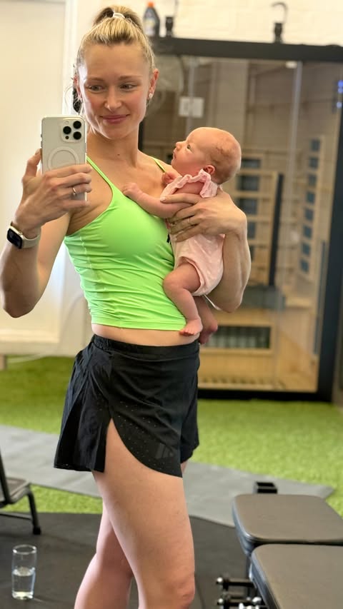 Instagram post by @caley.jack for LES MILLS. Caption reads: 2025 has given me every version of myself!

This....