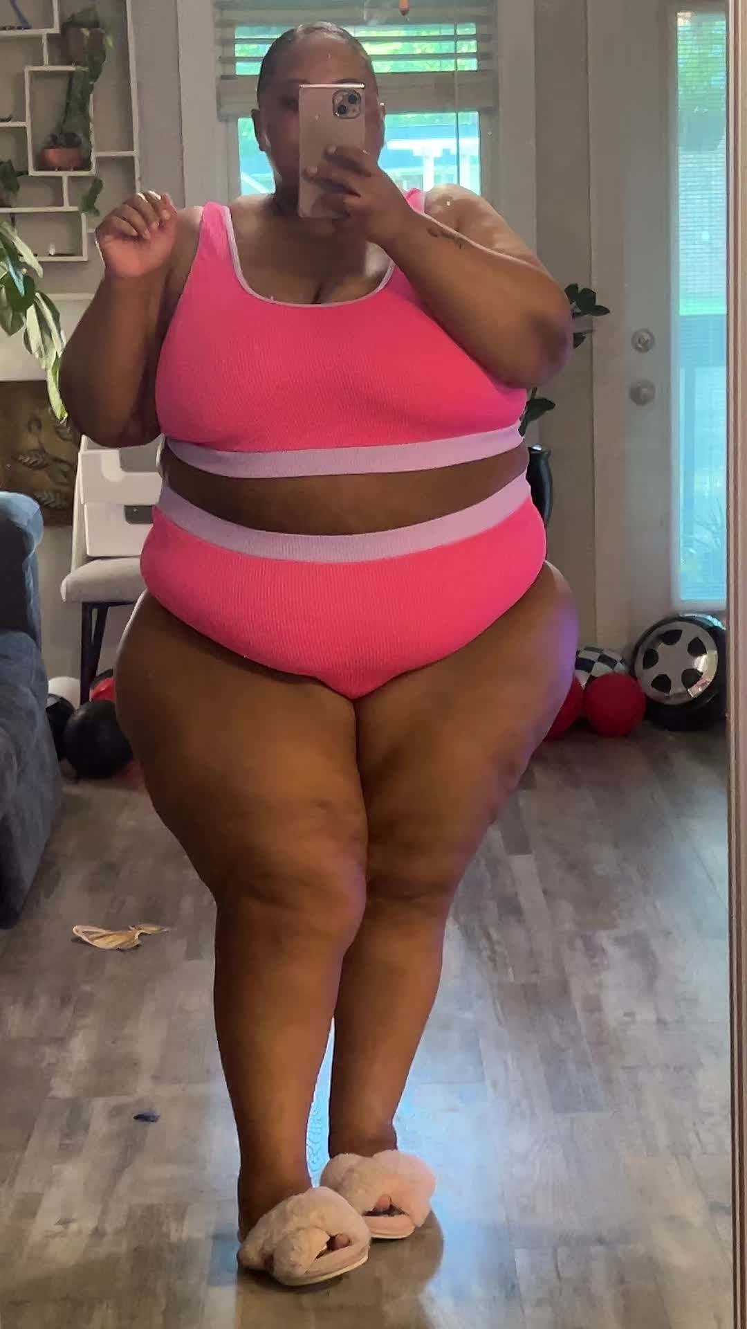 TikTok post by @kie_kindofday for Tempt Me Swimsuits. Caption reads: @Tempt Me Swimsuits yall might as well sign me as....