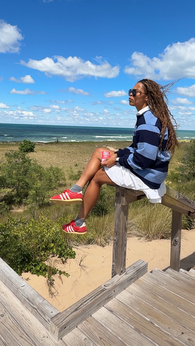 Instagram post by @kaylajeter_ for MadeGood. Caption reads: it’s time to start listening to that voice telling....