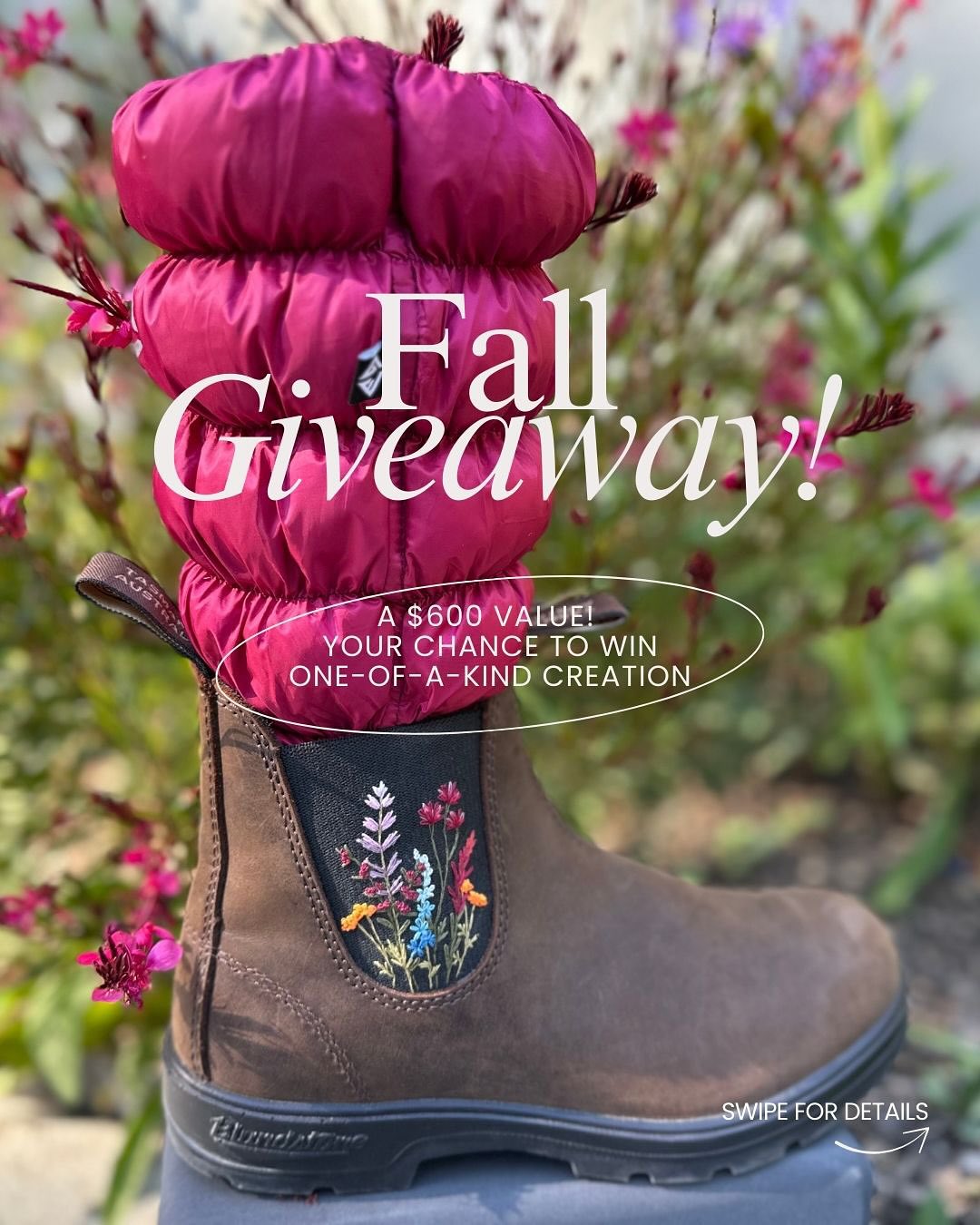 Instagram post by @gearenvie for Blundstone. Caption reads: From Mountain Peaks to City Streets…let’s hear it....