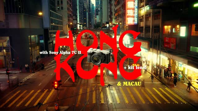 Instagram post by @jihanirasharmila for Sony Alpha. Caption reads: Hong Kong, lens kit only. 📸 Sony Alpha 7C II +....