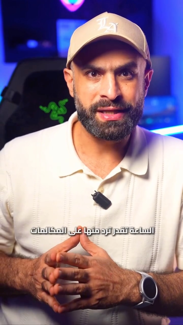 Instagram post by @moh.saieed for Nothing. Caption reads: ⁨	وقت جديد.. مع قوة وذكاء CMF Watch 3 Pro....