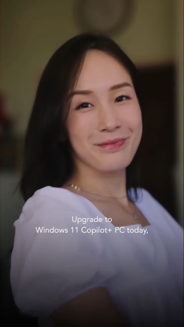 Instagram post by @victoriacheng for Microsoft Surface. Caption reads: 🚨14 Oct marks the End of Service (EOS) for....