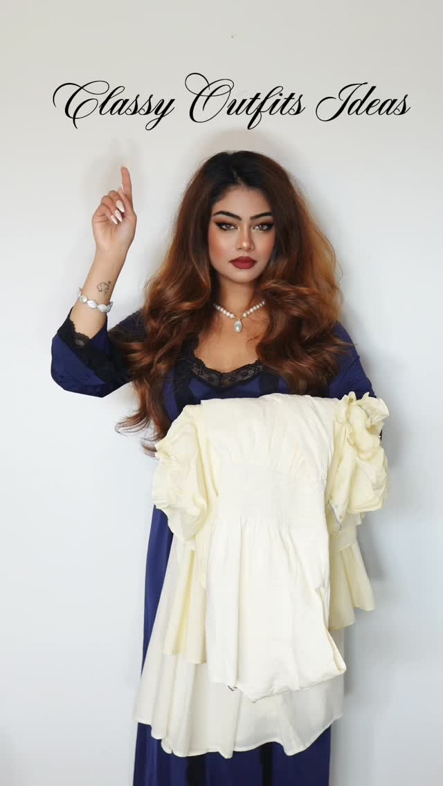 Instagram post by @grandeurgazette for Simple Retro. Caption reads: Classy Outfit Ideas ✨ @grandeurgazette 

Outfits....