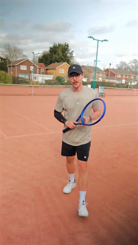 Instagram post by @the_tennis_mentor for Wilson Tennis. Caption reads: 5 Footwork Fundamentals 👟 Wearing the @wilson....