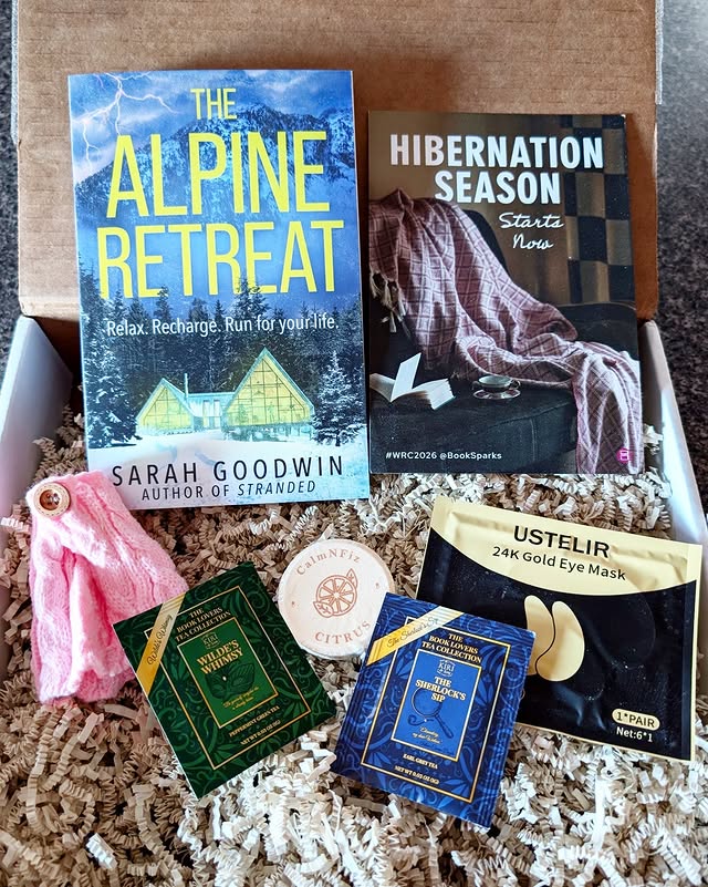 Instagram post by @webreakforbooks for BookSparks. Caption reads: I am so thrilled to be one of the @booksparks....