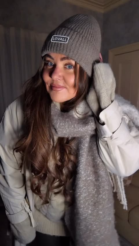 Instagram post by @louiseinlondonnn for LOVALL. Caption reads: When it comes to those cold winter walks....