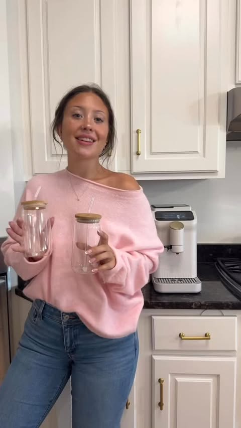 Instagram post by @addie_mccracken123 for Thyme & Table. Caption reads: Coffee refresh anyone?!☕️ this is genuinely the....