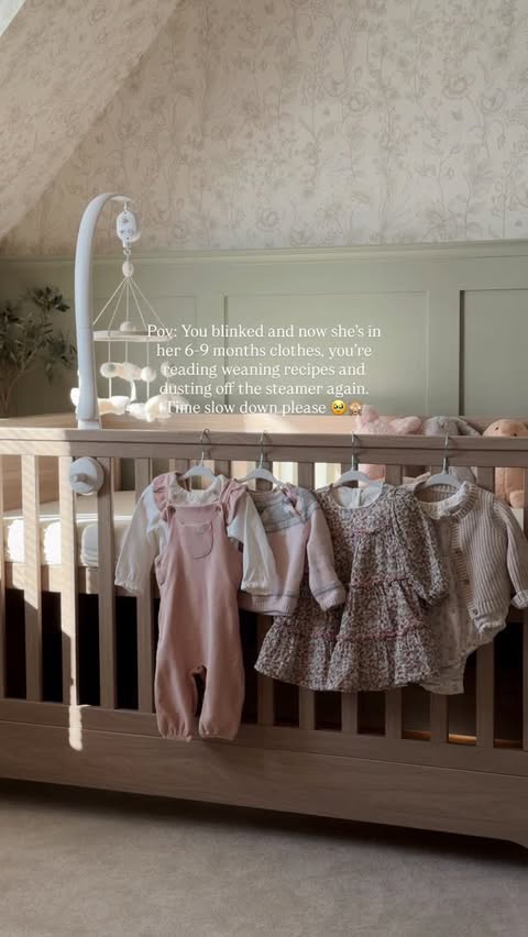 Instagram post by @nestinginthecountryside for Mamas & Papas. Caption reads: Why didn’t anyone prepare me for how fast time....