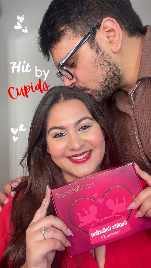 Instagram post by @valine.punamia for Coloressence. Caption reads: [...] else and specially when it’s the....