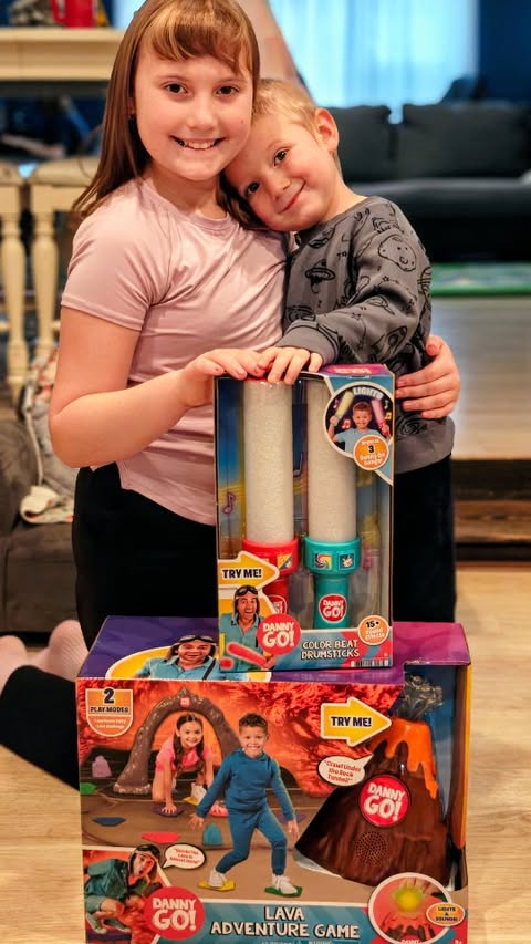 Instagram post by @lacey.officially for Just Play. Caption reads: [...] now at @amazon @target and @walmart....